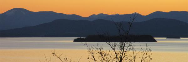 Lake Champlain sunset